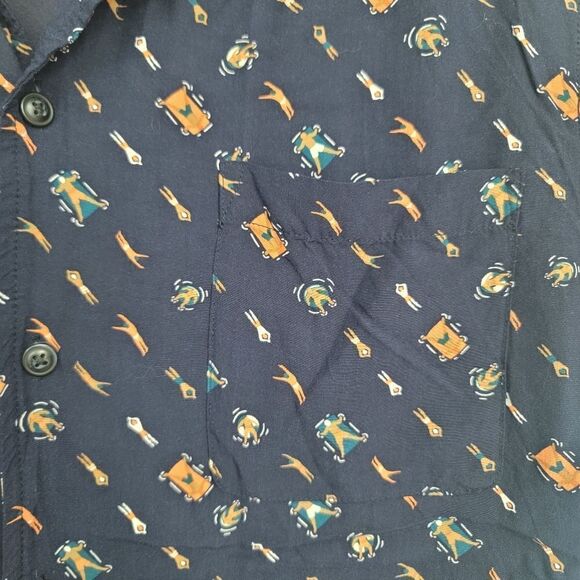 Bundle polo Ralph lauren top and Goodfellow button-down shirt, large - Picture 7 of 12